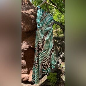 Maggy London Deidre Asymmetrical One Shoulder Dress Size 6